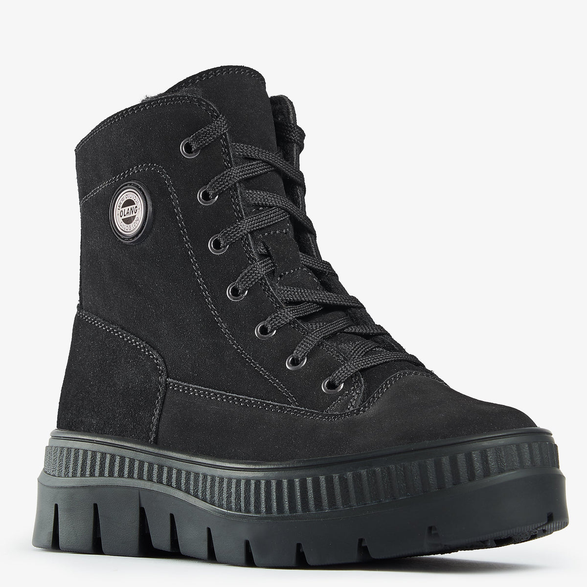 WOMEN'S OLANG GLEE BLACK SUEDE WINTER BOOT – Omars Shoes