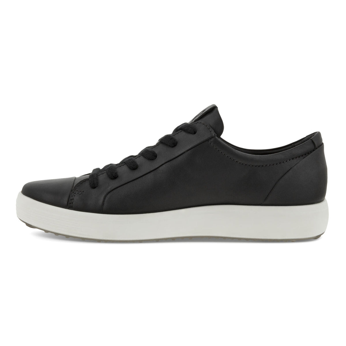MEN'S ECCO SOFT TIE BLACK SNEAKER
