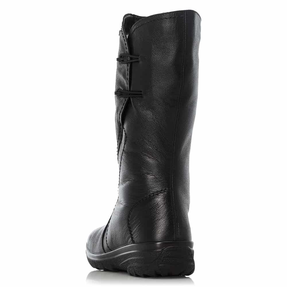 WOMEN'S REMONTE D0U70-01 BLACK FLIP GRIP WINTER BOOT – Omars Shoes