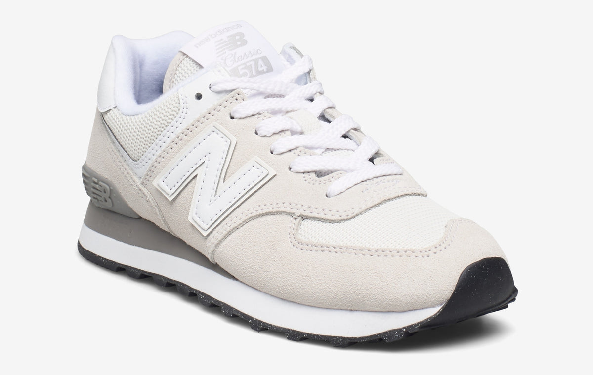 New balance white 574 womens best sale