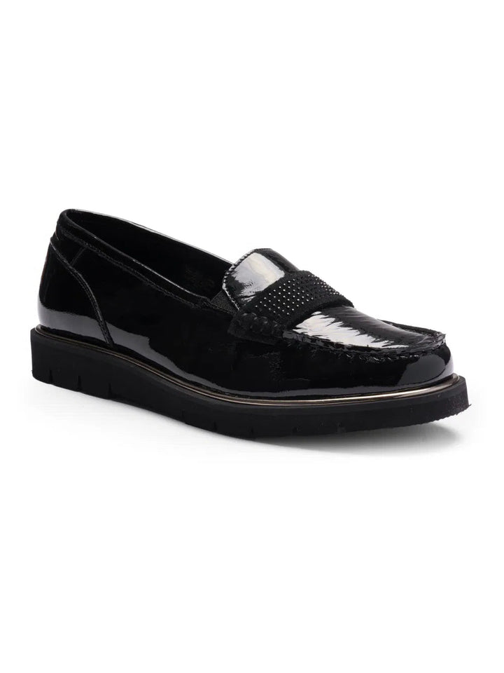 WOMEN'S ARA DALLAS BLACK LOAFER