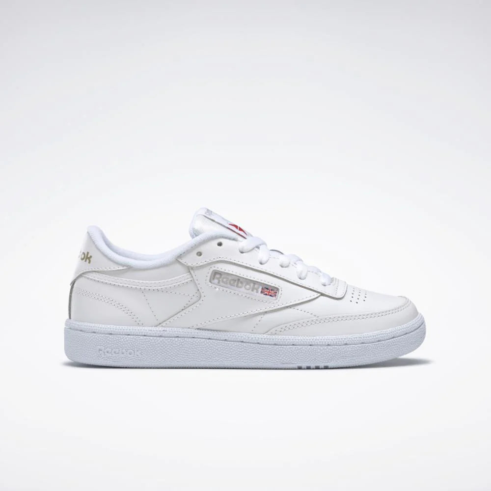 WOMEN'S REEBOK CLUB C 85 WHITE/LIGHT GREY SNEAKER