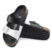 BIRKENSTOCK ARIZONA SPLIT BLACK/WHITE SANDAL