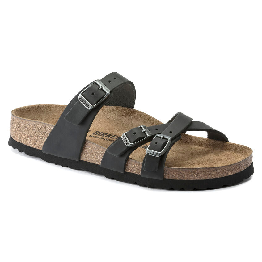 Leather birkenstock clearance