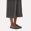 BIRKENSTOCK BOSTON RIVETS CHARCOAL SUEDE CLOG