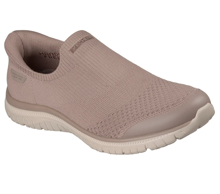 WOMEN'S SKECHERS SLIP-INS: VIRTUE - SERENDIPITY DARK TAUPE SHOES