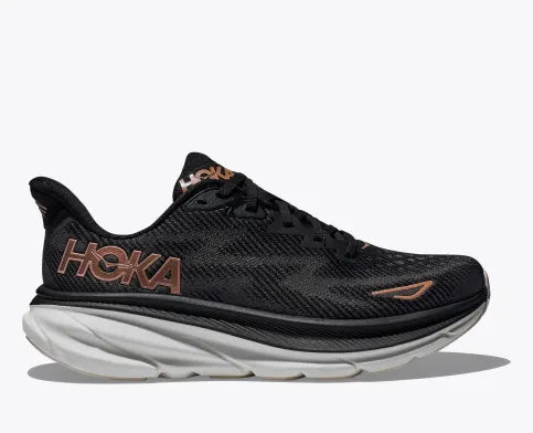 Hoka running shoes black online