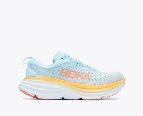 WOMEN'S HOKA BONDI 8 SUMMER SONG/COUNTRY AIR RUNNING SHOE