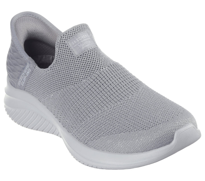 WOMEN'S SKECHERS MARTHA STEWART SLIP-INS: ULTRA FLEX 3 GREY SHOE
