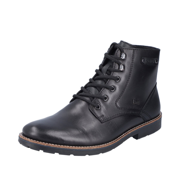 MEN'S RIEKER 15322-00 BLACK WINTER BOOT - Main Image