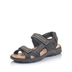 MEN'S RIEKER 26061-00 BLACK SANDAL