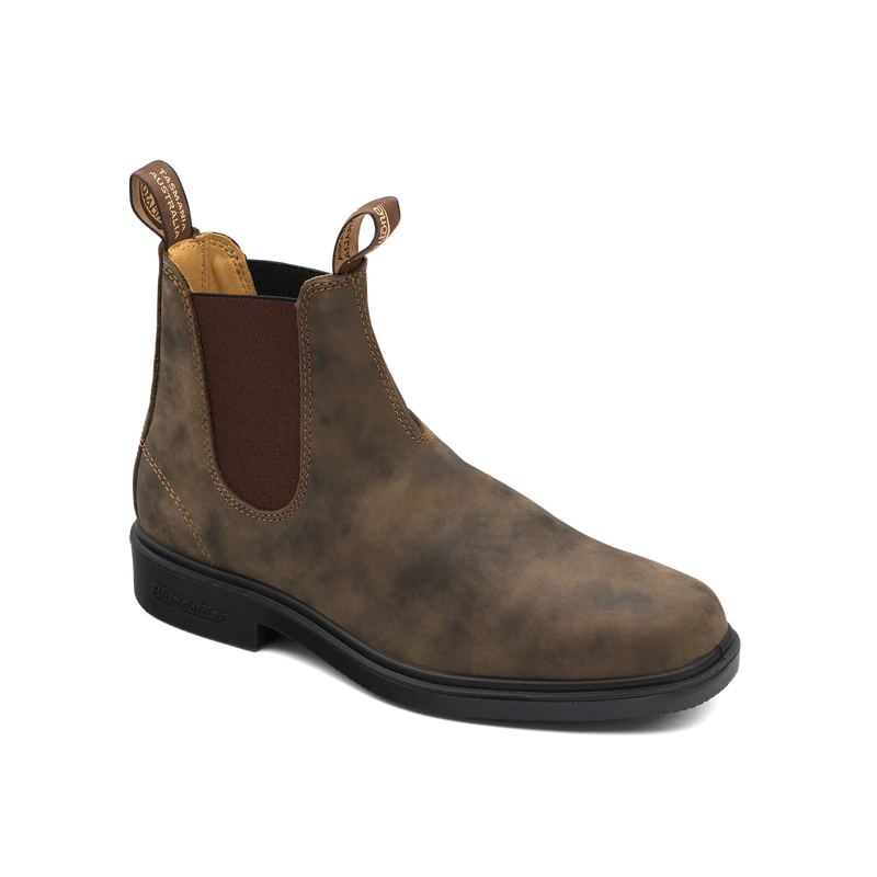 BLUNDSTONE 1306 RUSTIC BROWN CHISEL TOE – Omars Shoes