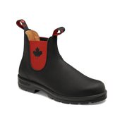 BLUNDSTONE 1474 EH! BOOT IN BLACK WITH RED ELASTIC