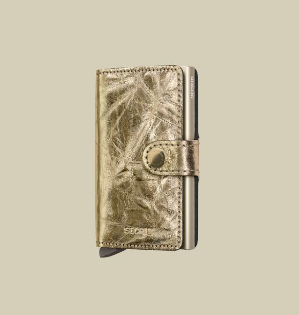 SECRID MINIWALLET CRUNCH GOLD