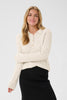WOMEN'S CREAM JUNAH OAT MELANGE PULLOVER