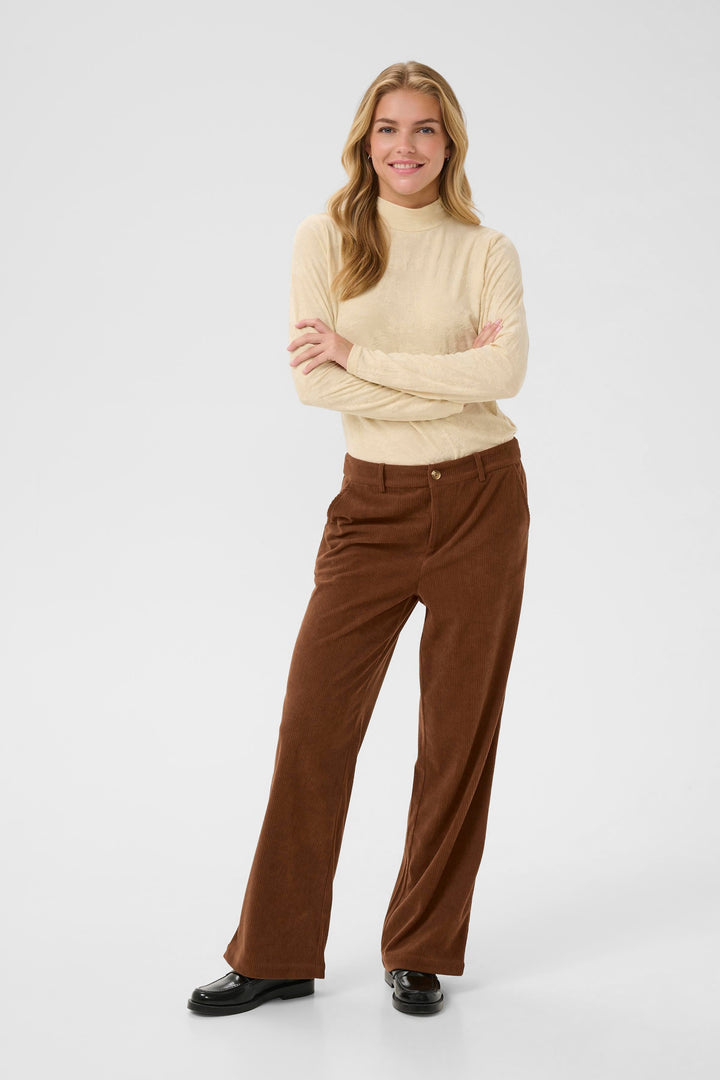 WOMEN'S CREAM KANNA SORREL HORS CORDUROY PANTS