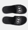 MEN'S UNDER ARMOUR IGNITE PRO BLACK/WHITE SLIDES - Omars Shoes