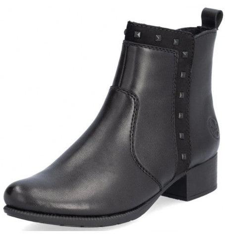 WOMEN'S RIEKER 78657-00 BLACK BOOT