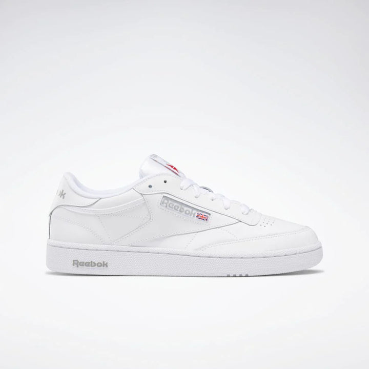 MEN'S REEBOK CLUB C 85 WHITE/SHEER GREY SNEAKER