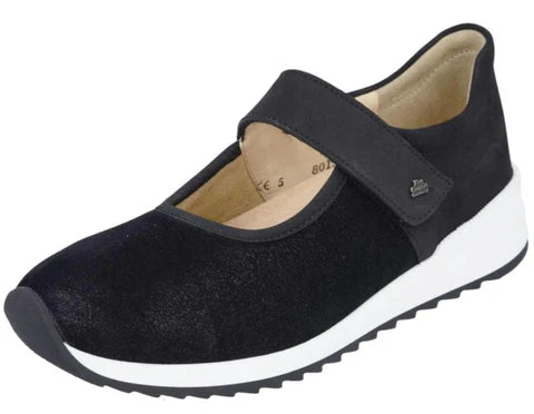 WOMEN'S FINN COMFORT ASSENZA SOFT BLACK SHOE