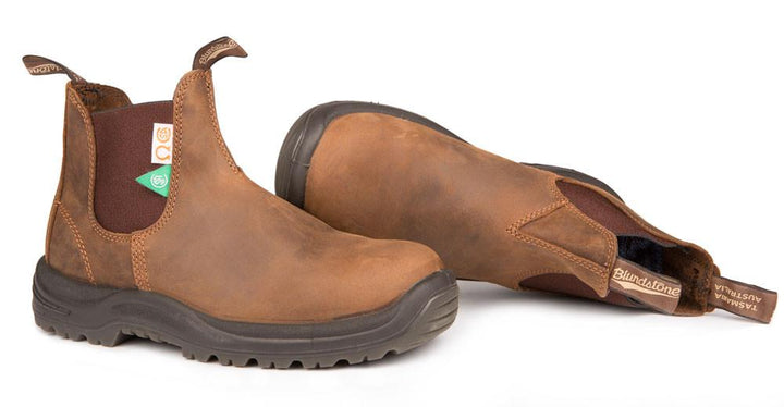 Blundstone 164 Crazy Horse Brown/Steel Toe (CSA) - Omars Shoes - Aurora, Newmarket, Ontario, Canada