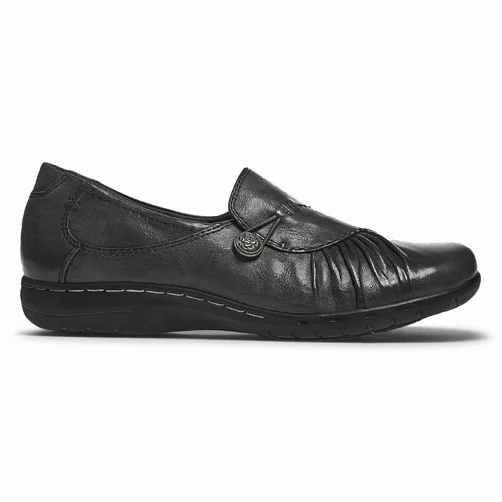 WOMEN'S COBB HILL PAULETTE SLIP/ON BLACK SHOE