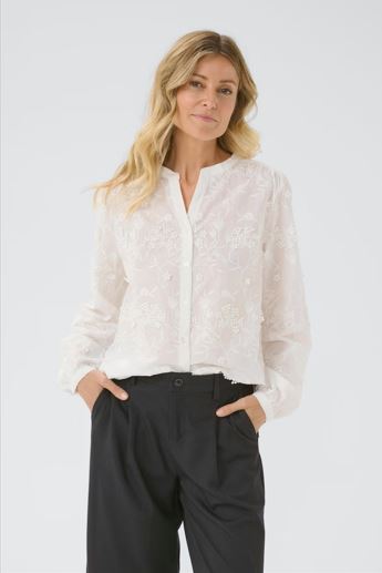 WOMEN'S CREAM HILDA SNOW WHITE SHIRT