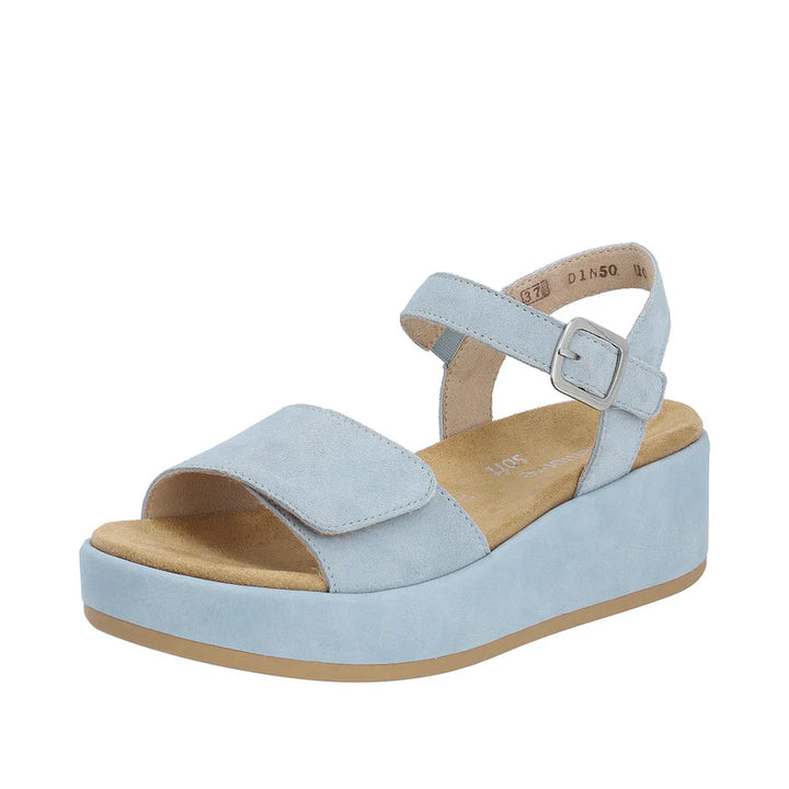 WOMEN'S REMONTE D1N54-12 BLUE SANDAL