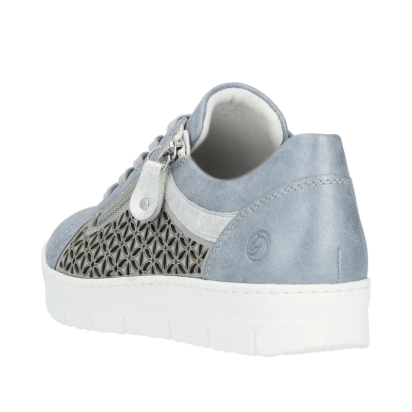WOMEN'S REMONTE D5830-12 BLUE SNEAKER – Omars Shoes