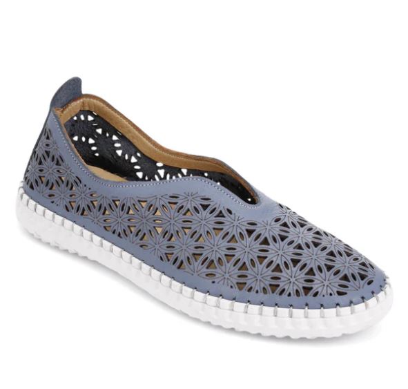 WOMEN'S BUENO DAISY DENIM SLIP-ON SHOE