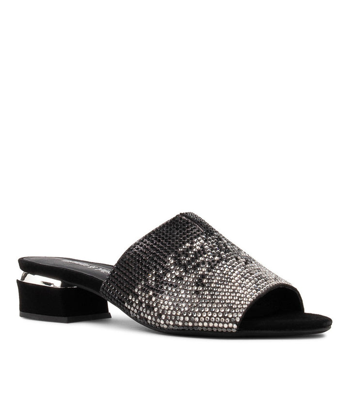 WOMEN'S DJANGO & JULIETTE TAMARIN BLACK SLIDE