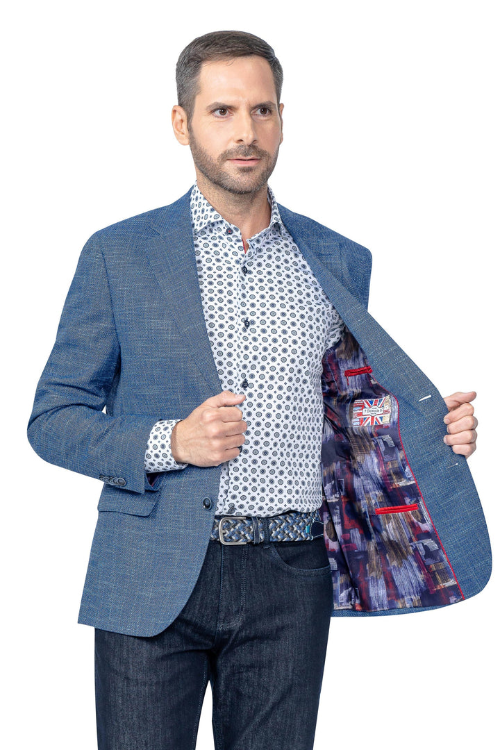 MEN'S 7 DOWNIE ST DIXON NAVY BLAZER