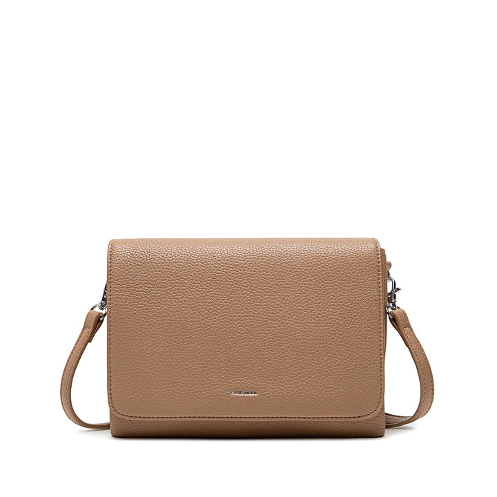 PIXIE MOOD GIANNA CROSSBODY BAG/ LATTE PEBBLED