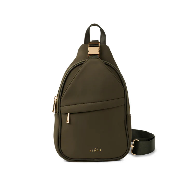CGC KEDZIE SLOANE SLING OLIVE BAG