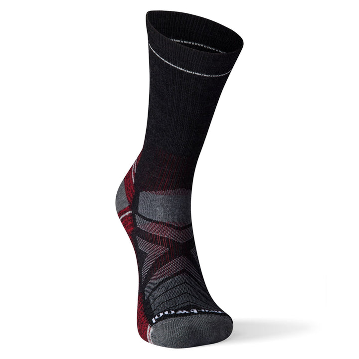 Men's Smartwool Hike Like Cushion Crew Socks in Charcoal - Omars Shoes