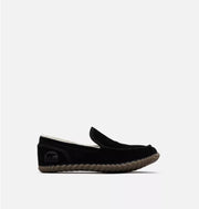 MEN'S SOREL DUDE MOC BLACK SLIPPER