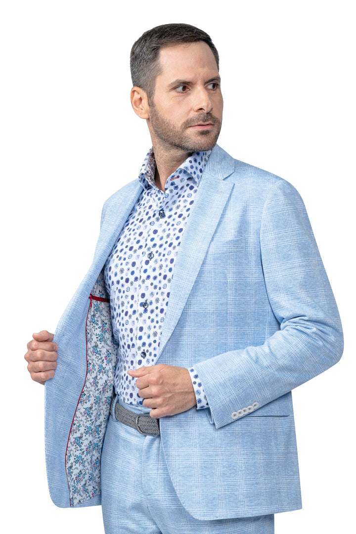 MEN'S 7 DOWNIE ST NANTUCKET LIGHT BLUE BLAZER