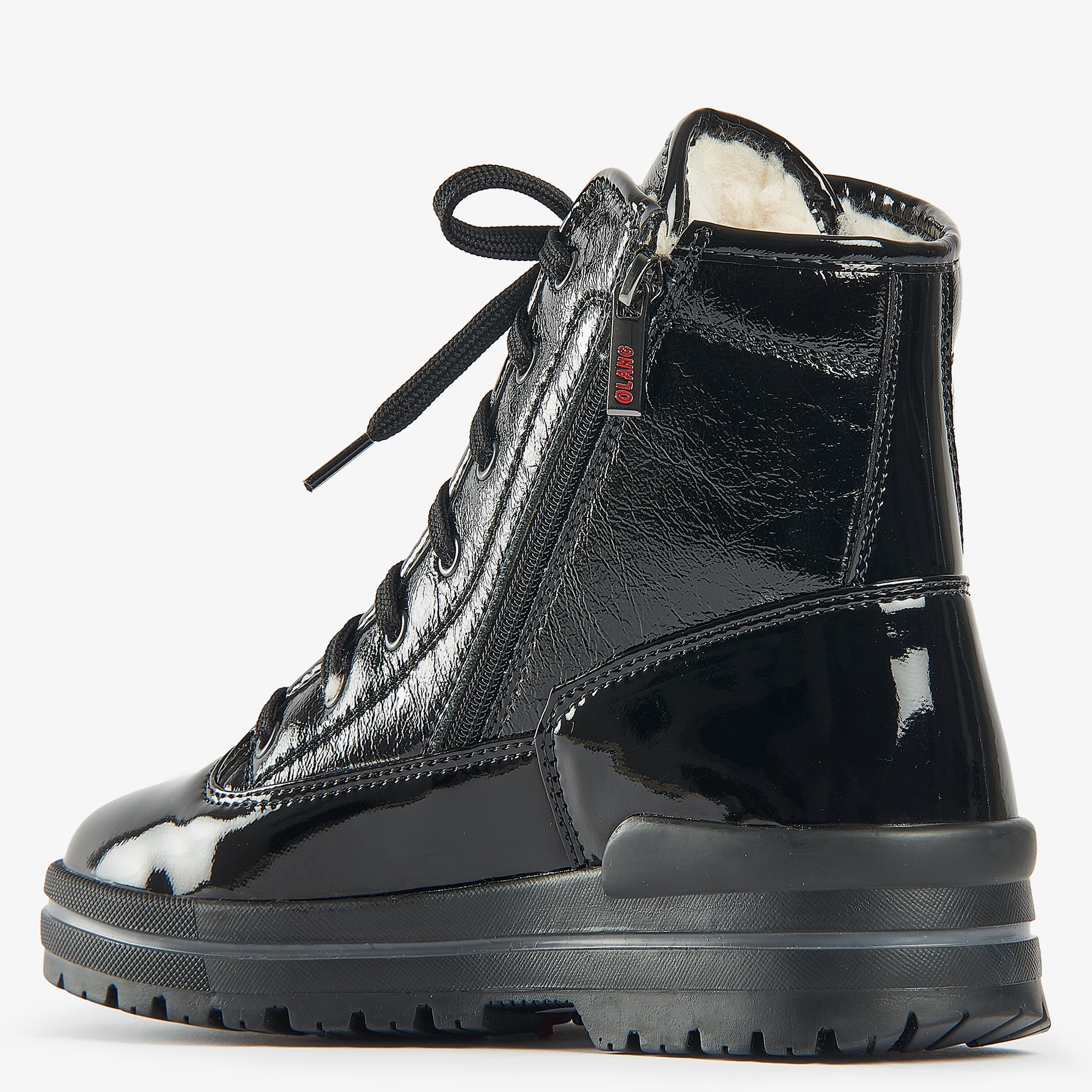 OLANG オラング スノーブーツ 黒 イタリア 43(27cm)