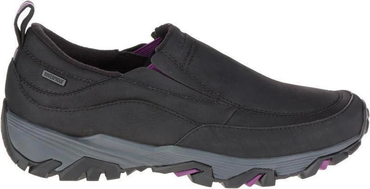 Women s Merrell Coldpack Ice Moc WP Black Winter Shoe Omars Shoes