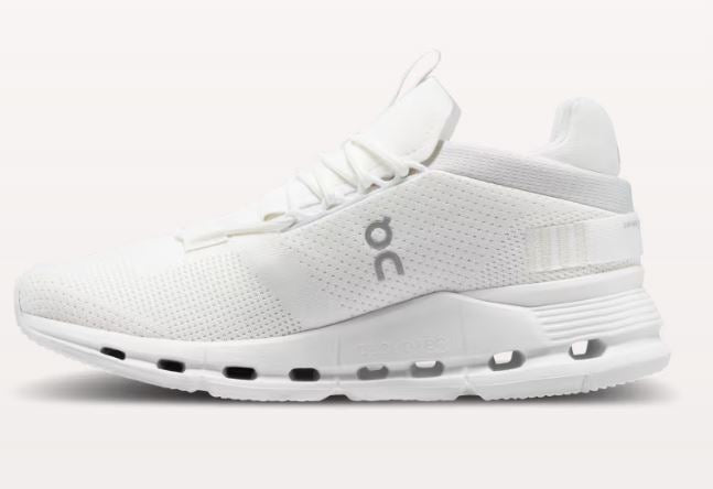 noanoa様✨ WOMEN'S ON CLOUDNOVA WHITE/WHITE SNEAKER – Omars Shoes