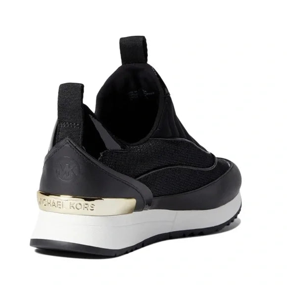 WOMEN'S MICHAEL KORS ALLIE STRIDE GLITTER CHAIN SLIP ON