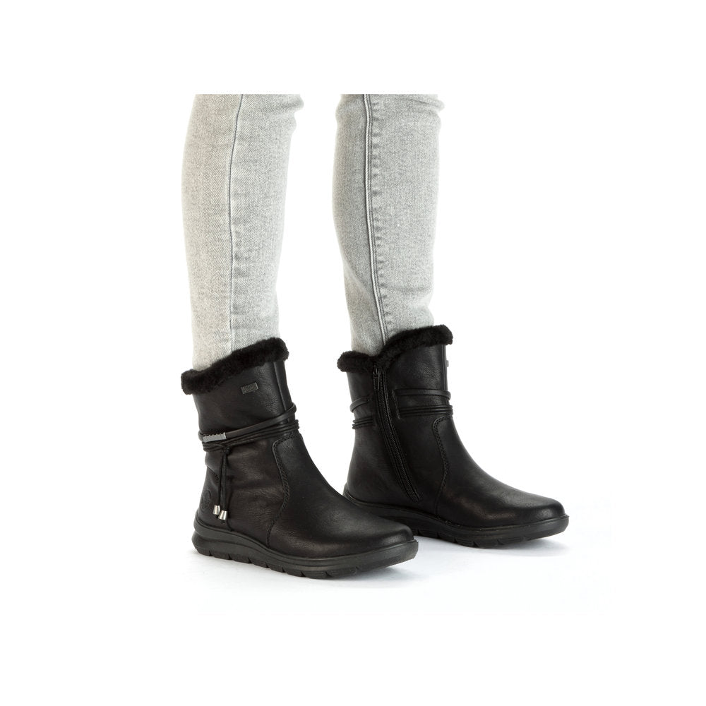 Rieker Dames 74020 biker-boot, rood, 37 EU, rood, 37 EU Rieker Dames 74020 biker-boot, rood, 37 EU, rood, 37 EU