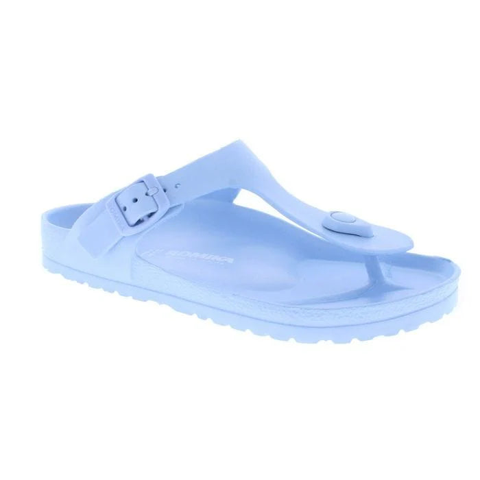 Front view of Romika Eva Giz Light Blue Sandal