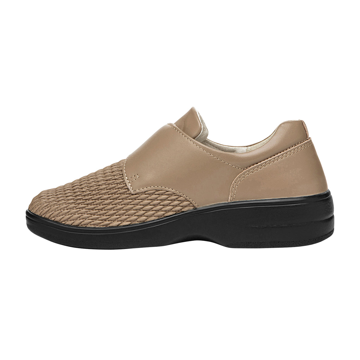 WOMEN'S PROPET BIANCA TAUPE STRETCH SHOE – Omars Shoes