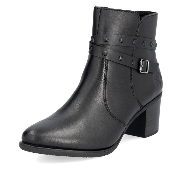 WOMEN'S RIEKER Y2059-00 BLACK BOOT