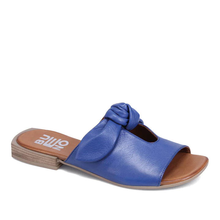 WOMEN S BUENO AUDREY BRIGHT BLUE SLIDE SANDAL Omars Shoes