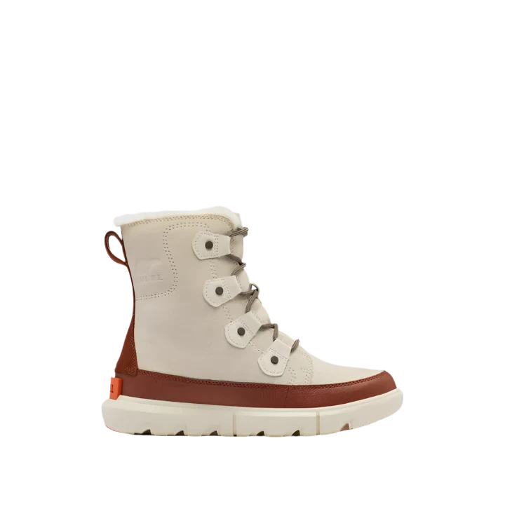 WOMEN'S SOREL EXPLORER II CHALK WOOD WINTER BOOT