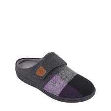WOMEN'S BIOTIME AMITY GREY/PURPLE SLIPPER