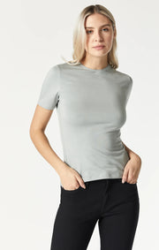 WOMEN'S MAVI CREW NECK T-SHIRT BELGIAN BLOCK