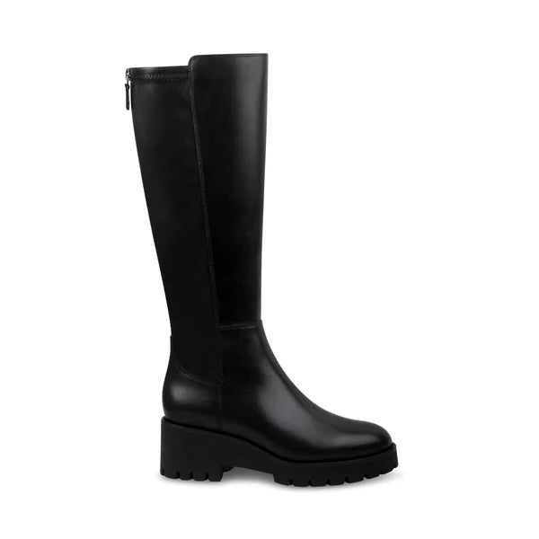 WOMEN S BLONDO DARA BLACK LEATHER WATERPROOF BOOT Omars Shoes